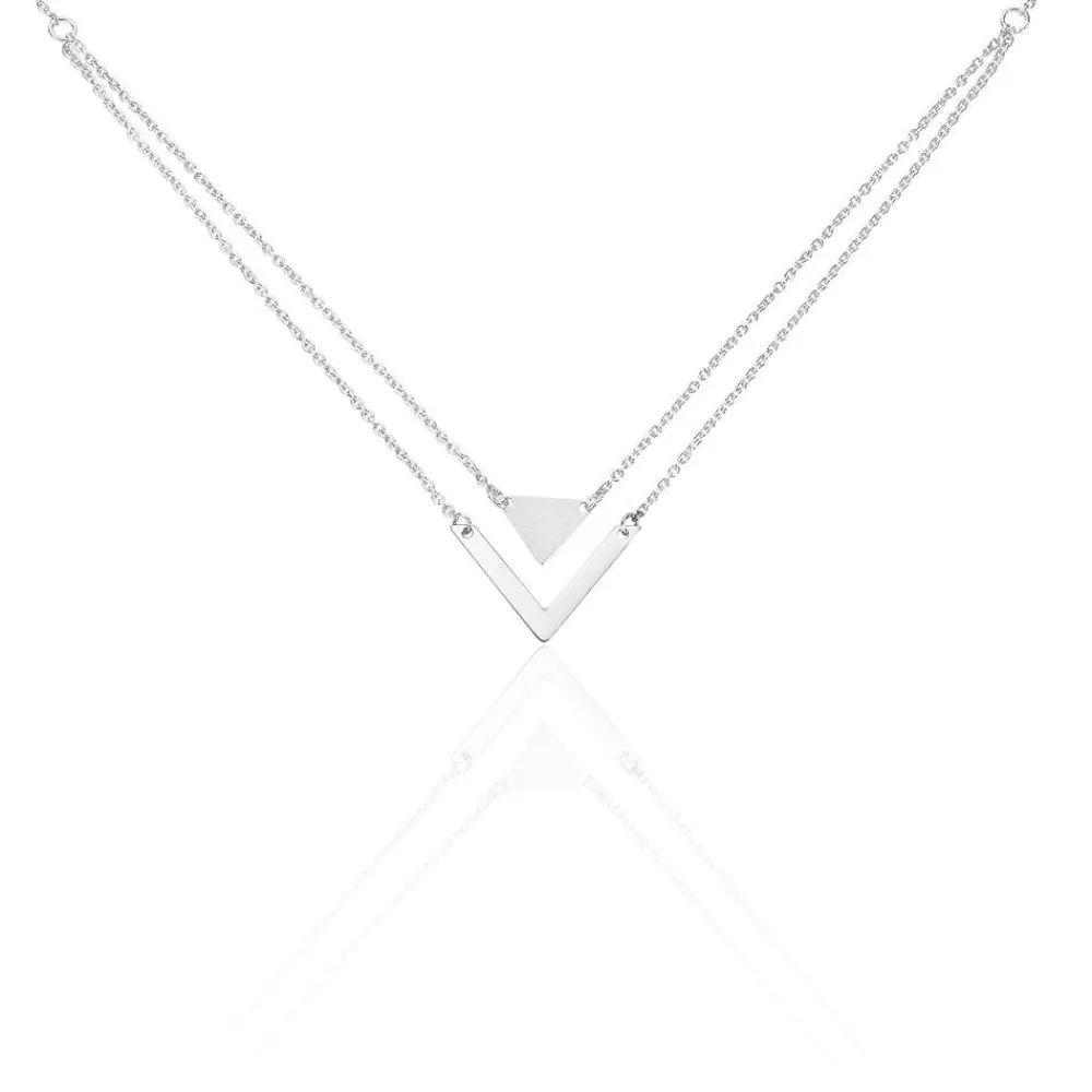 Collier Timala Argent Blanc|Marc Orian Outlet