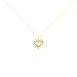 Collier Titaina Or Tricolore Diamant