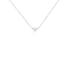 Collier Trilia Argent Blanc