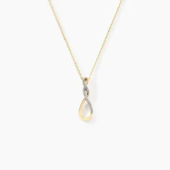 Collier Tunder Or Jaune Diamant