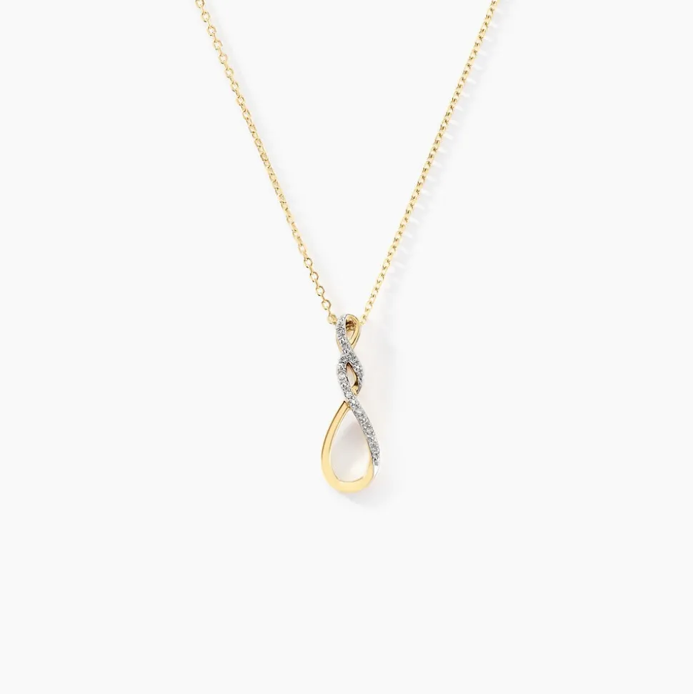 Collier Tunder Or Jaune Diamant