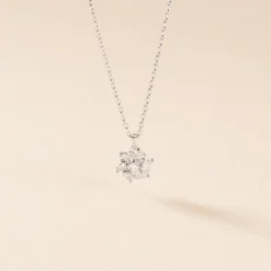 Collier Ulyssia Argent Blanc Oxyde De Zirconium