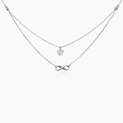 Collier Urielle Argent Blanc|Marc Orian Discount
