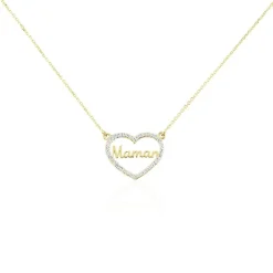 Collier Valerian Or Jaune