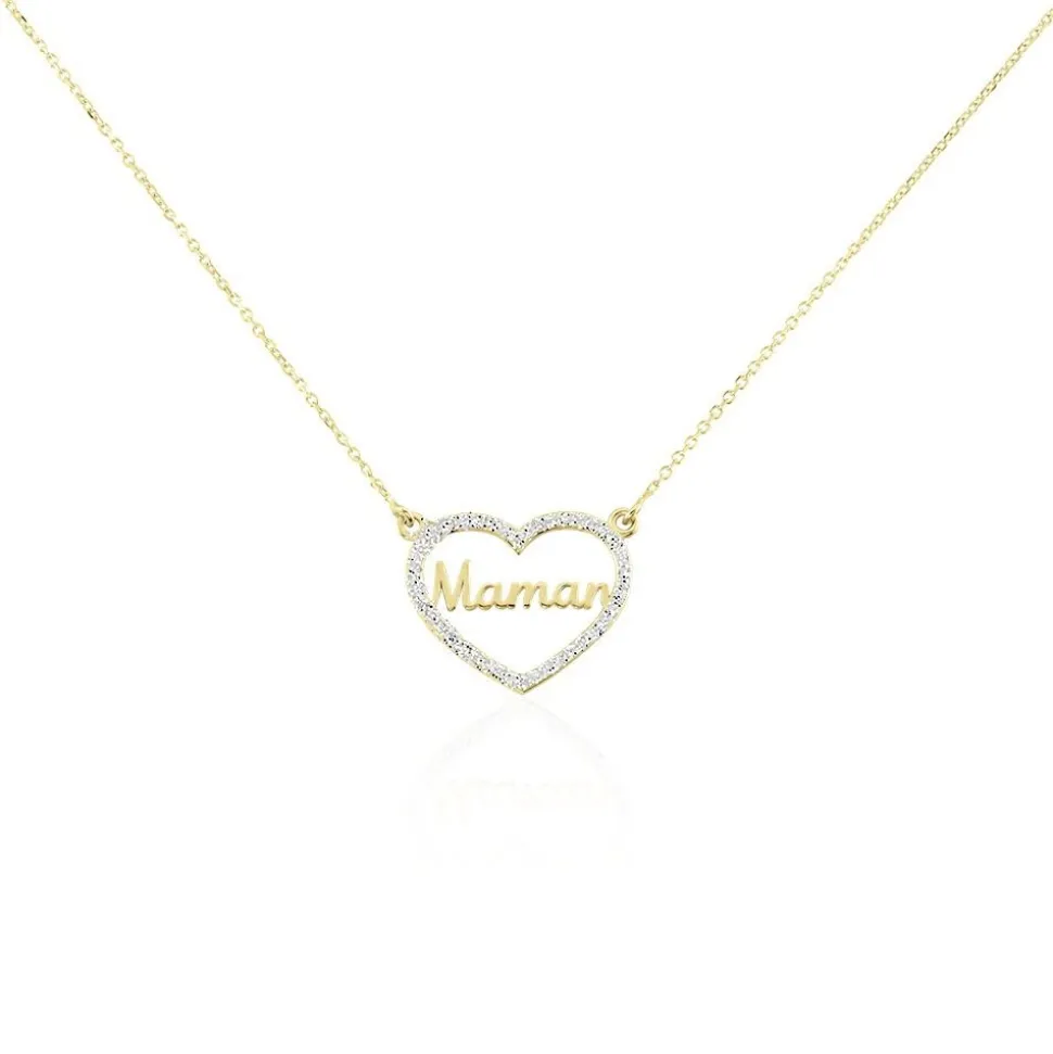 Collier Valerian Or Jaune