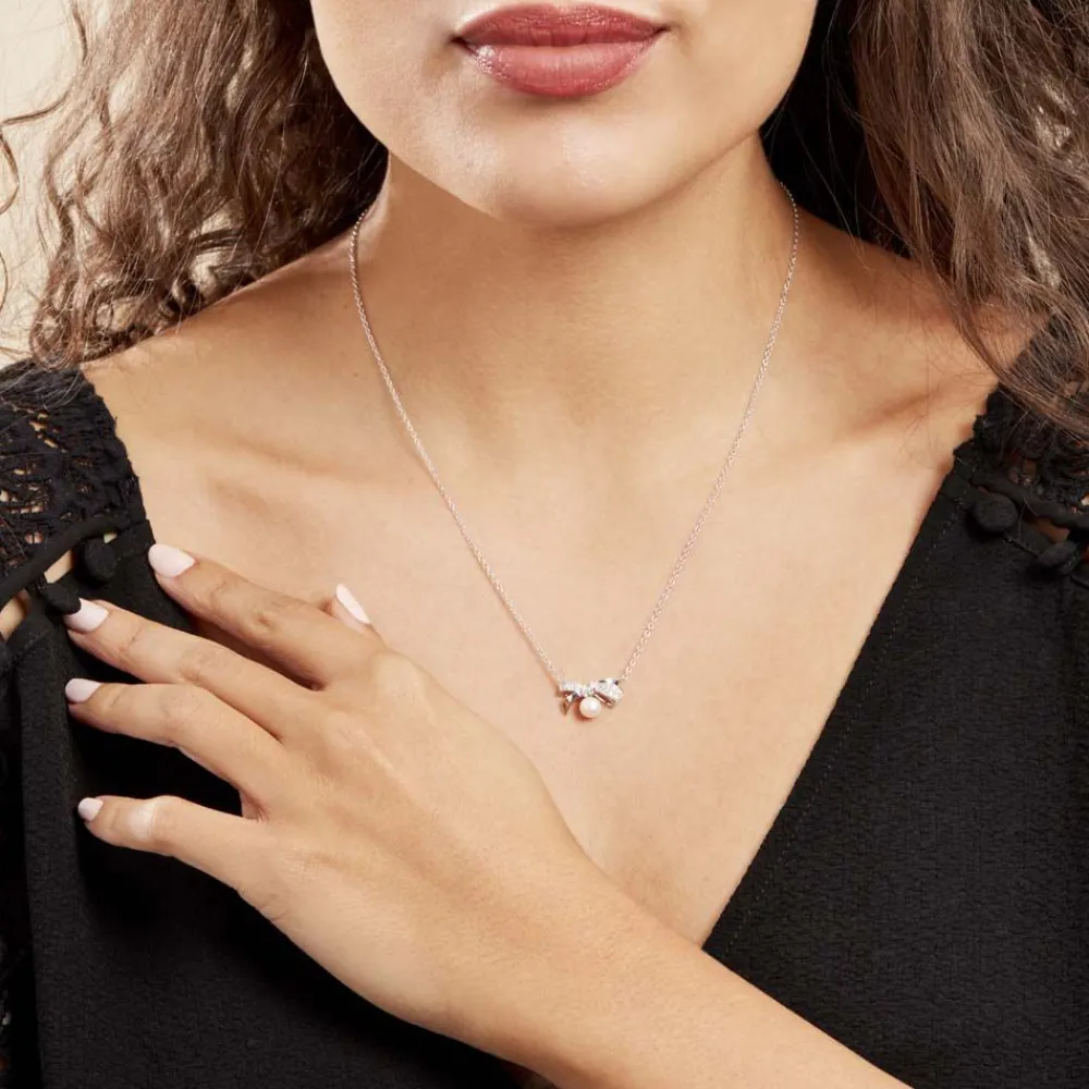 Collier Vasco Argent Perle De Culture|Marc Orian Online
