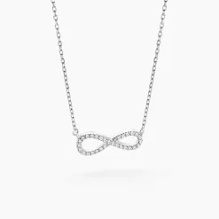 Collier Veda Argent Blanc Oxyde De Zirconium|Marc Orian Sale