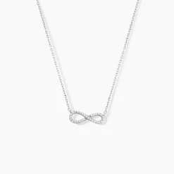 Collier Veda Argent Blanc Oxyde De Zirconium|Marc Orian Sale