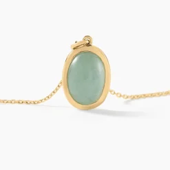 Collier Veina Plaqué Or Jaune Aventurine|Marc Orian Online