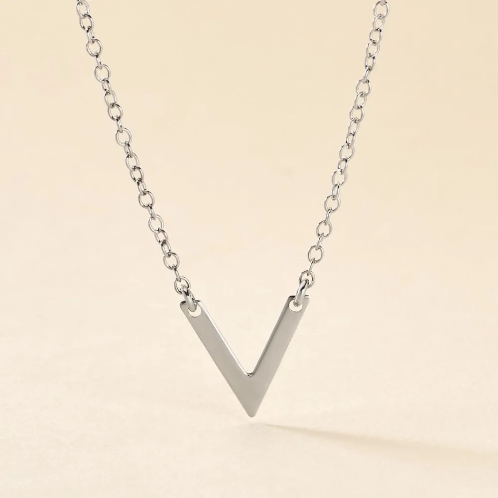 Collier Velda Argent Blanc|Marc Orian Hot
