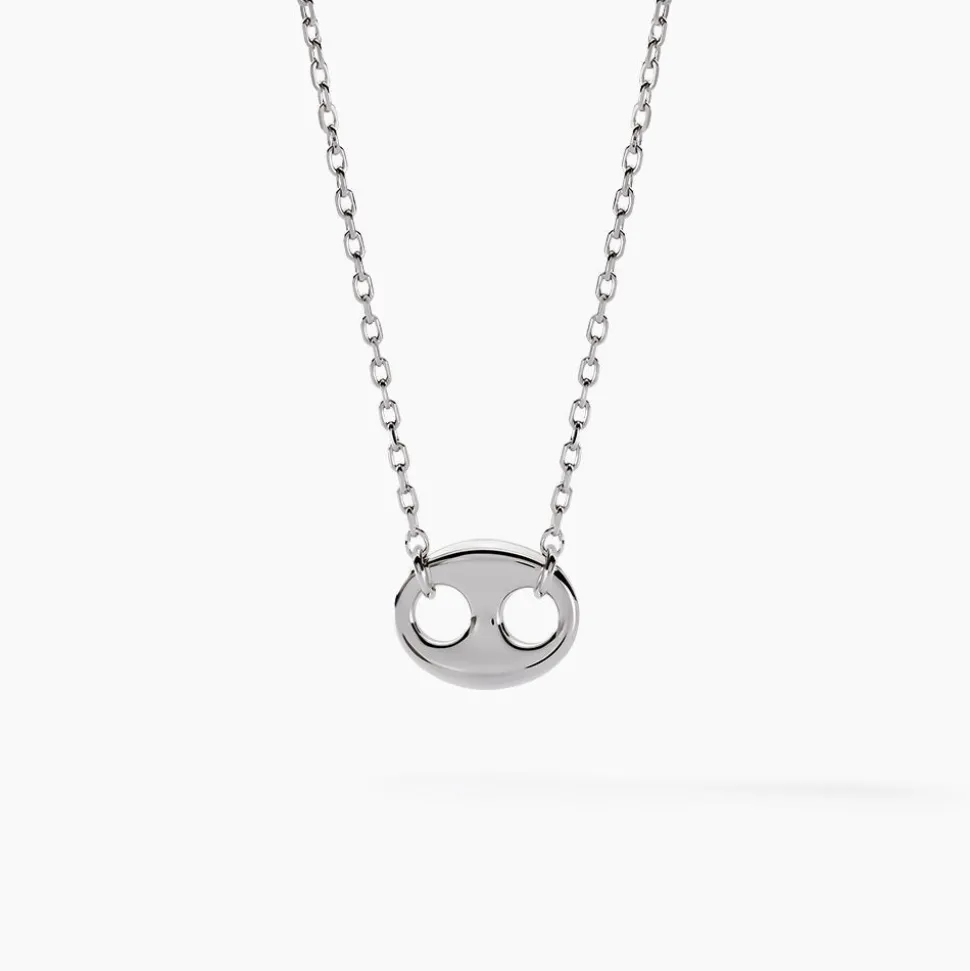 Collier Viana Argent Blanc