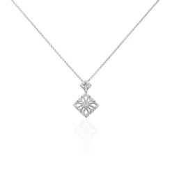 Collier Vita Argent Blanc Oxyde De Zirconium|Marc Orian