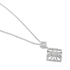 Collier Vita Argent Blanc Oxyde De Zirconium|Marc Orian