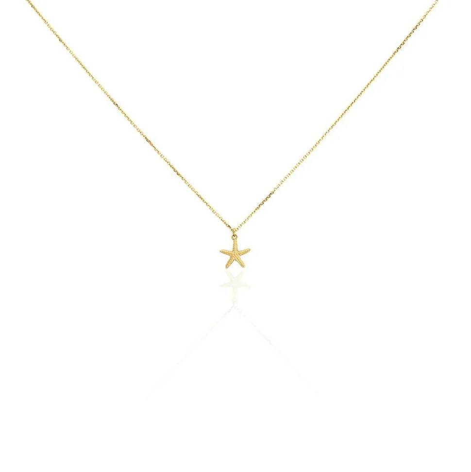 Collier Vitamin Sea Or Jaune
