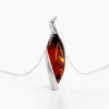 Collier Vyara Argent Blanc Ambre|Marc Orian