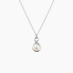 Collier Walae Argent Blanc Perle De Culture|Marc Orian Sale