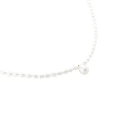Collier Wilfrid Or Jaune Perle De Culture