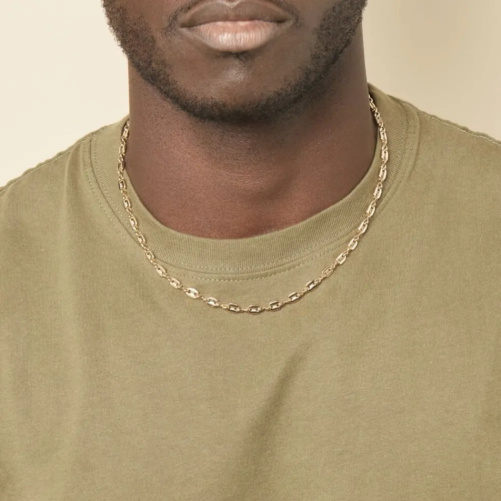 Collier William Plaqué Or Jaune|Marc Orian Hot