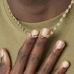Collier William Plaqué Or Jaune|Marc Orian Hot