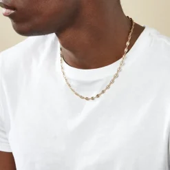 Collier William Plaqué Or Jaune|Marc Orian Hot