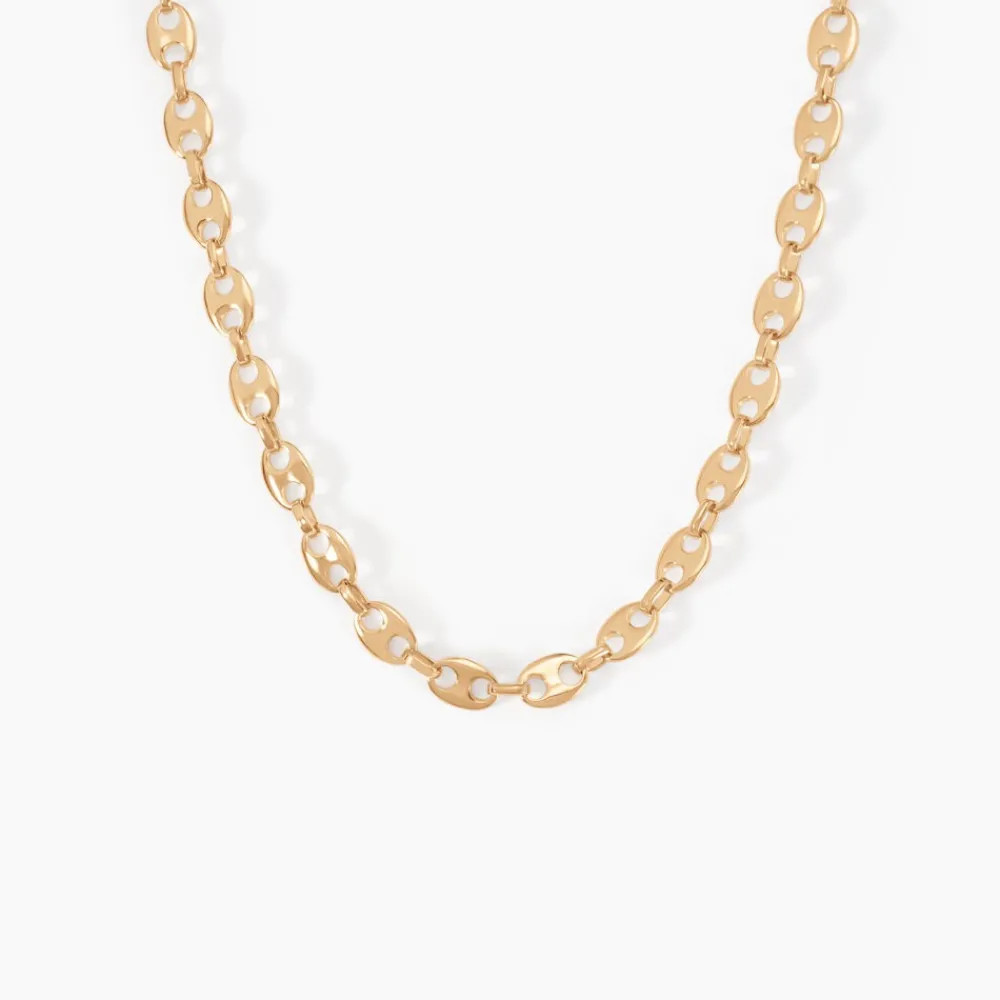 Collier William Plaqué Or Jaune|Marc Orian Sale