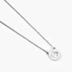 Collier Yamina Argent Blanc