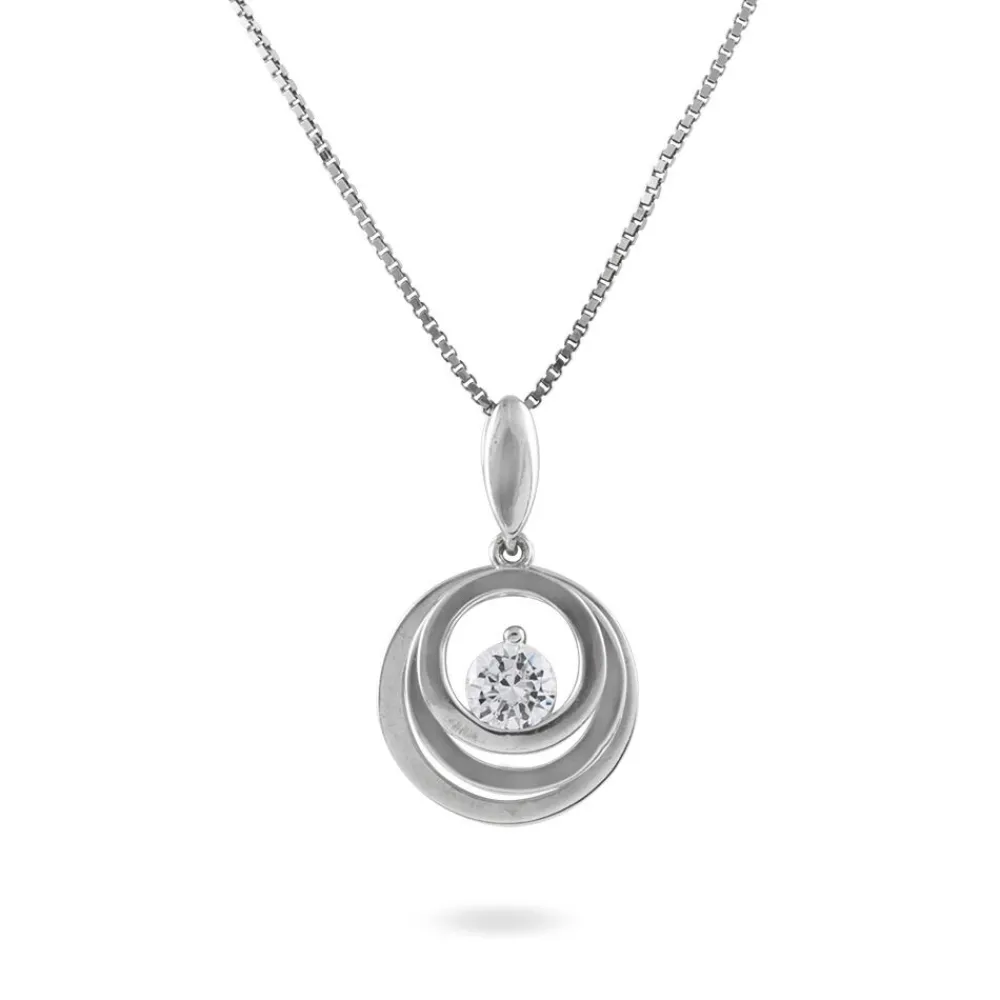 Collier Yoheved Argent Blanc Oxyde De Zirconium|Marc Orian Hot