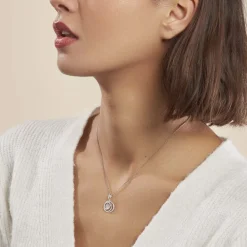 Collier Yoheved Argent Blanc Oxyde De Zirconium|Marc Orian Hot