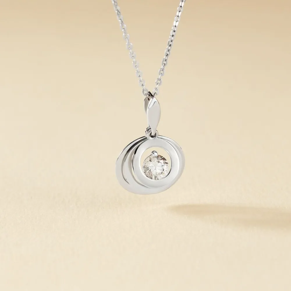 Collier Yoheved Argent Blanc Oxyde De Zirconium|Marc Orian Hot