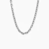 Collier Zacario Acier Blanc