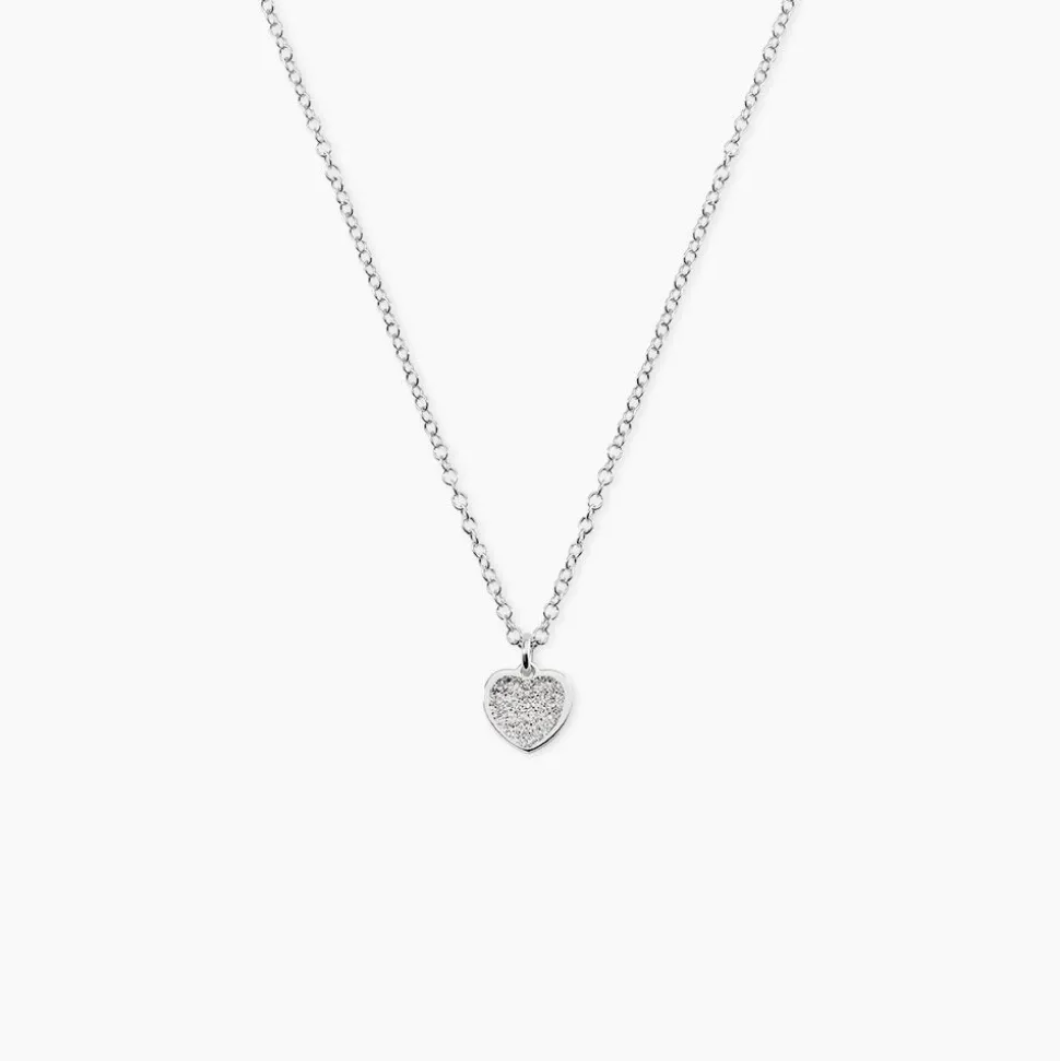 Collier Zilla Argent Blanc