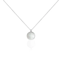 Collier Zoelle Argent Blanc Nacre|Marc Orian Clearance