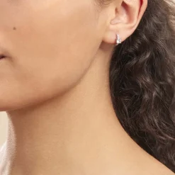Creoles Argent Blanc Rio Oxydes De Zirconium|Marc Orian Sale