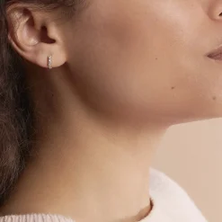 Créoles Andgelina Rondes De Zirconium|Marc Orian New