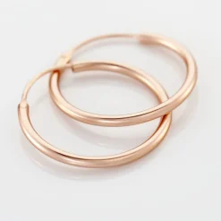 Créoles Argent Rose Olympia|Marc Orian Outlet
