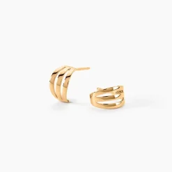 Créoles Dally Plaqué Or Jaune|Marc Orian Clearance