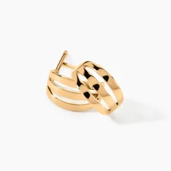 Créoles Dally Plaqué Or Jaune|Marc Orian Clearance