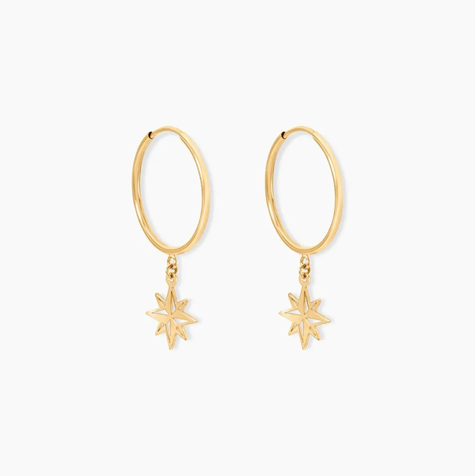 Créoles Decima Or Jaune
