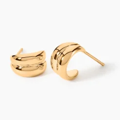 Créoles Dionna Plaqué Or Jaune|Marc Orian Outlet