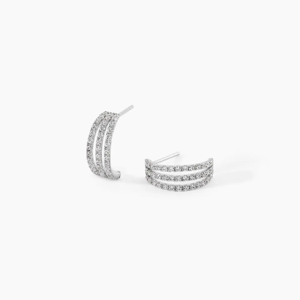Créoles Oiva De Zirconium|Marc Orian Discount