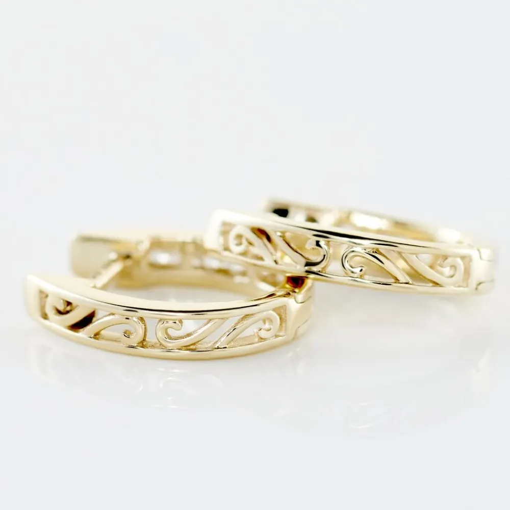 Créoles Or Jaune Aaren Diamants|Marc Orian Clearance