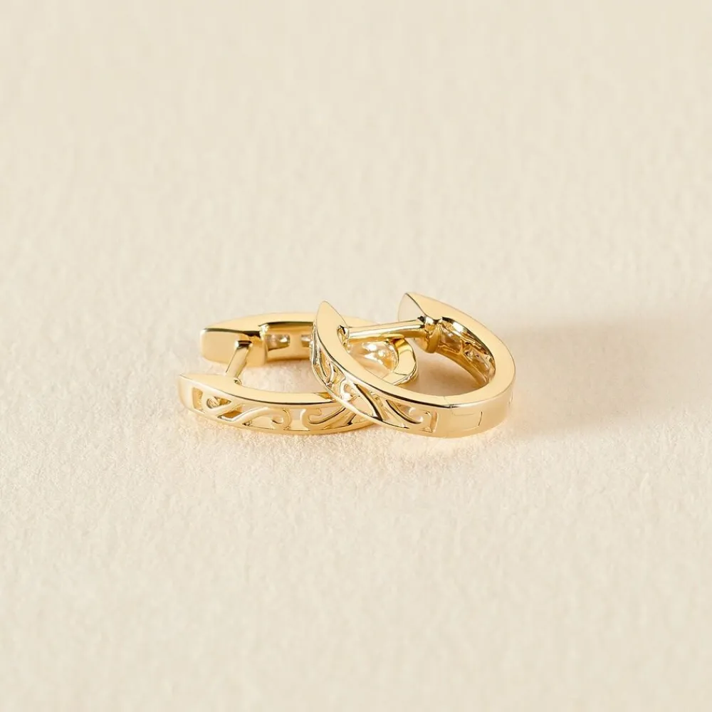 Créoles Or Jaune Aaren Diamants|Marc Orian Clearance