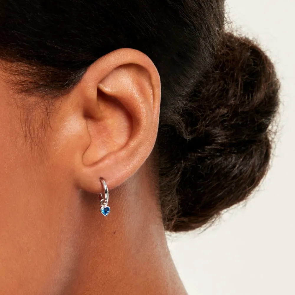 Créoles Querida Argent Blanc Oxyde De Zirconium|Marc Orian Sale
