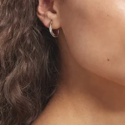 Créoles Tita Or Bicolore