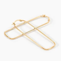Créoles Yaira Plaqué Or Jaune|Marc Orian Best