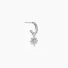 Créole Unitaire Ancelin Rondes Argent Blanc Oxyde De Zirconium|Marc Orian Hot