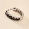 Créole Unitaire Vito Or Blanc Oxyde De Zirconium|Marc Orian Outlet