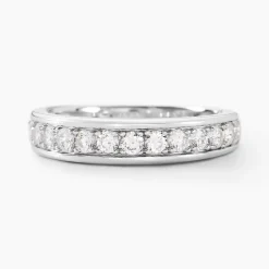 Demi Alliance Heket Argent Blanc Oxyde De Zirconium|Marc Orian Sale