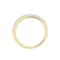 Demi Alliance Pristina Ld Or Jaune Diamant Synthetique|Marc Orian Outlet