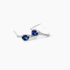 Demi Créoles Barrett Diamant|Marc Orian Sale